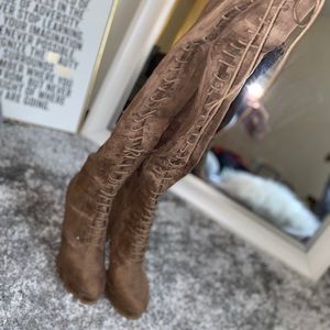 Shoedazzle Thigh High/ Over the knee Boots